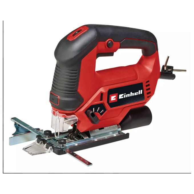 Einhell 4321165 TC-JS 90 Seghetto Alternativo Elettrico 650 W Regolazione Velocita' Elettronica Cambio Lama Senza Attrezzi Inclinazione 45° colore Nero