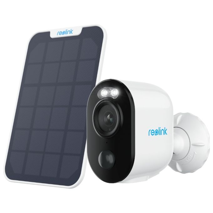 Reolink BWC2K02 Argus B330 Telecamera di sicurezza IP 5 MP Wi-Fi batteria IP65 visione notturna 20 m colore Bianco