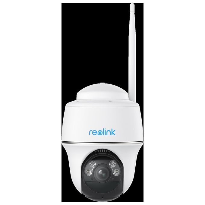 Reolink RL-B430-SOLAR Argus Series B430 Telecamera IP Wi-Fi Pan Tilt 5 MP Batteria Solare 128 GB colore Bianco
