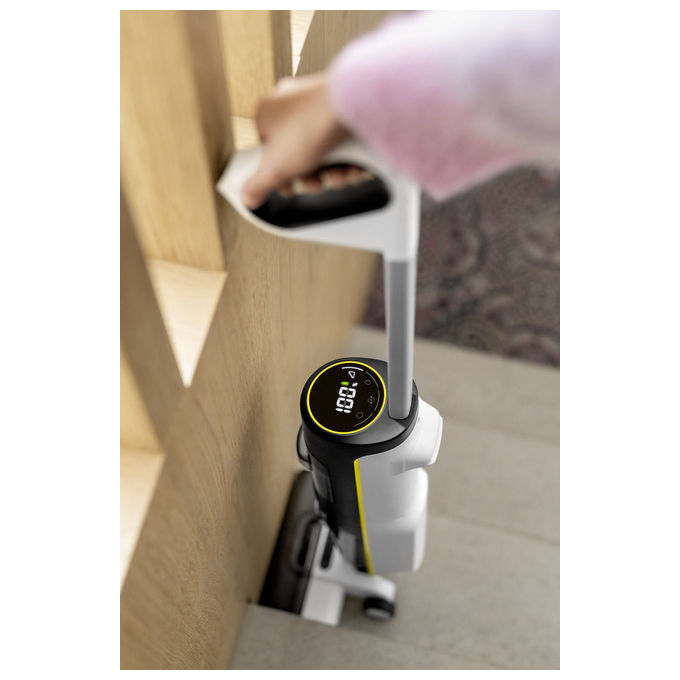 Kärcher 1.056-137.0 FCV 4 Dry Pet and Home Aspirapolvere 3-in-1 Senza sacchetto Secco e bagnato Autonomia 45 min Superficie pulita 200 m² colore Nero