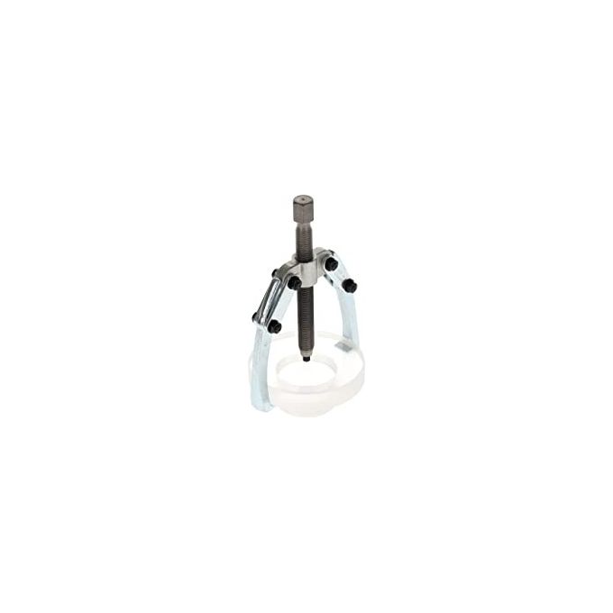 GEDORE 8003250 Estrattore a 2 Bracci con Griffe Autoserranti Larghezza Campata Esterna Max 70 mm Profondita' di Serraggio 80 mm colore Nero