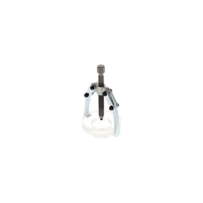 GEDORE 8003250 Estrattore a 2 Bracci con Griffe Autoserranti Larghezza Campata Esterna Max 70 mm Profondita' di Serraggio 80 mm colore Nero
