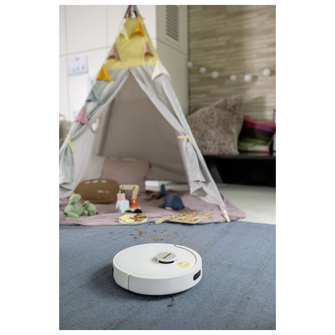 Kärcher 1 269 110 0 RVC 3 Robot aspirapolvere LiDAR 2.4 L autonomia 130 min Wi-Fi colore Bianco
