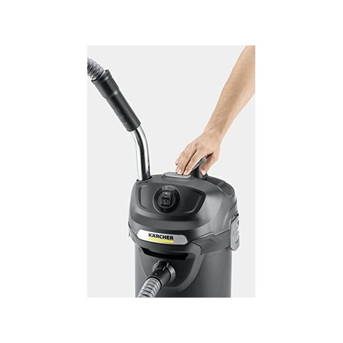 Karcher 1.629-711.0 Aspiracenere AD 2 Fireplace Potenza 600W Capacita' 14 Litri Nero
