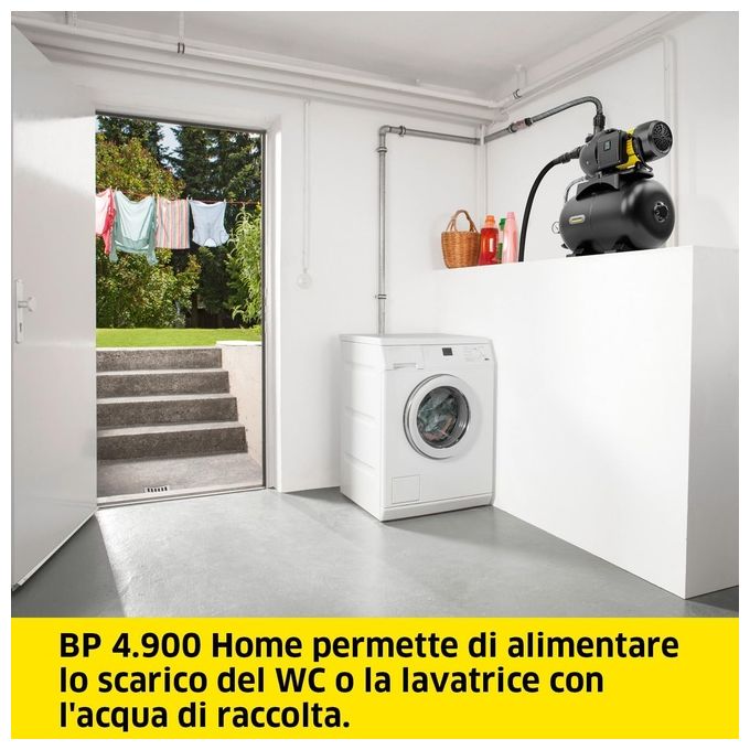 Kärcher 1.645-760.0 BP 4.900 Home Elettropompa Domestica 1150 W 4900 l-h 5 bar 50 m Serbatoio 24 L