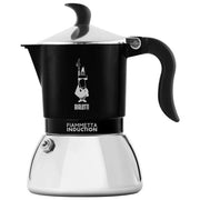 Bialetti 0007149 Fiammetta Induction Caffettiera Moka per Induzione 2 Tazze 0,1 L colore Nero