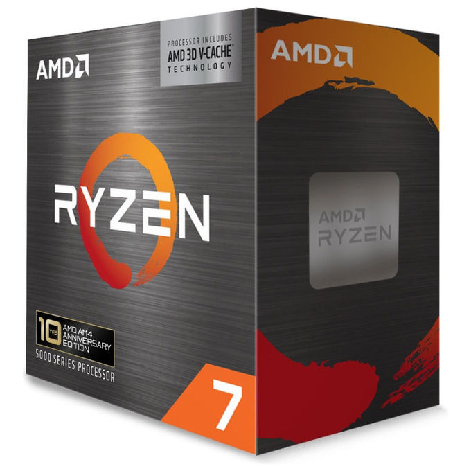 AMD 100-100000651POF Ryzen 7 5800X3D Processore 3,4 GHz 8 Core 16 Thread 96 MB L3 TDP 105 W colore N-A