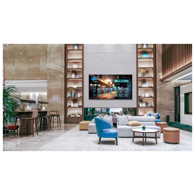 Avocor 1000032646 AVK-6510 Display Non Touch 65'' QLED 4K UHD 450 cd-m² 60Hz colore Nero