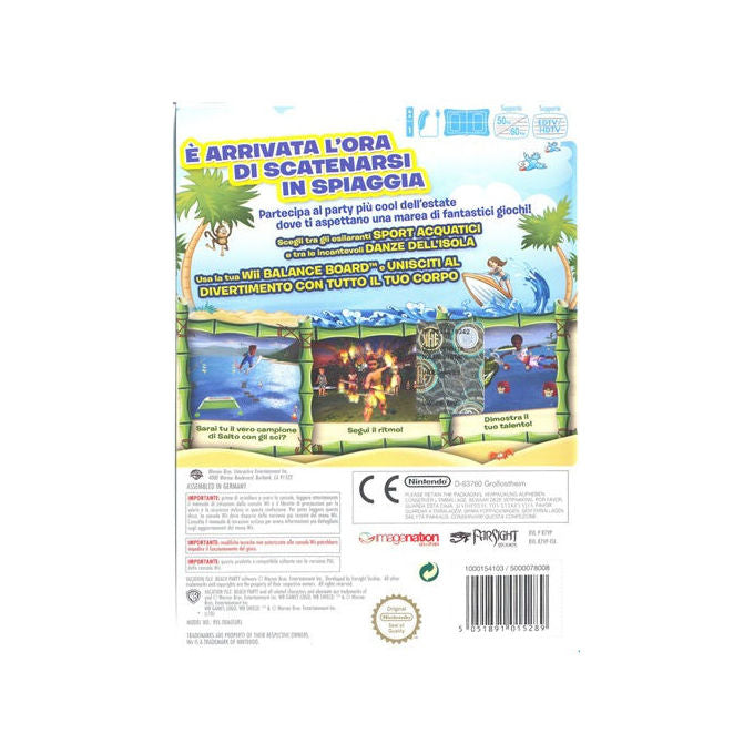 Warner Bros Vacation Isle Beach Party Standard ITA Nintendo Wii