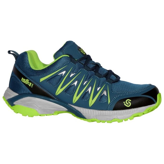 Issaline 1000707 Airy Scarpa Sportiva Trekking No EPI tomaia Cordura suola EVA battistrada TPR taglia 46 colore Blu Verde