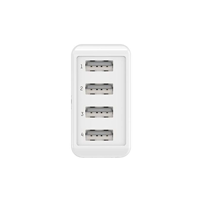 Ansmann Home HC430 Caricatore USB a 4 Porte da 30W 3000mA Bianco
