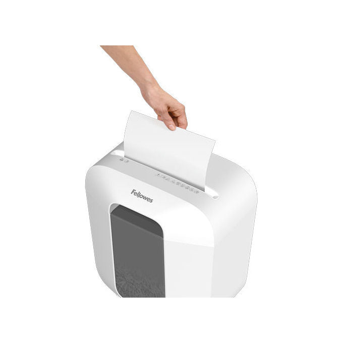 Fellowes Powershred LX 25 Shredder Taglio a particelle P4 Fino a 6 fogli 70 dB colore Bianco