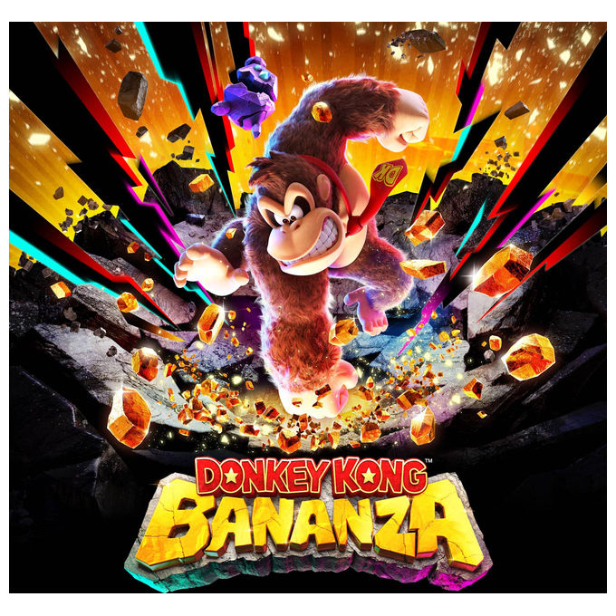 Nintendo 100126644 Donkey Kong Bananza Gioco per Nintendo Switch 2 Versione Linguistica Italiano, Inglese, Francese, Spagnolo, Tedesco, Olandese, Giapponese, Coreano, Russo colore Standard