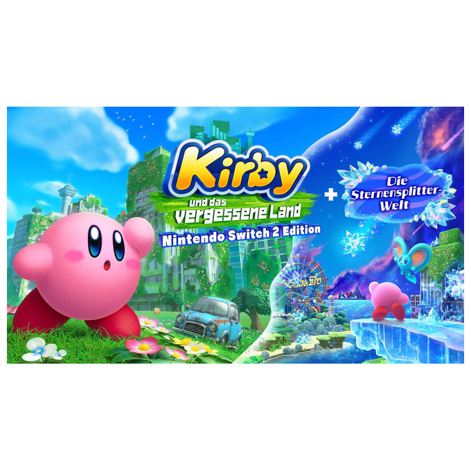 Nintendo 10016324 Kirby e la Terra Dimenticata + Il Mondo dei Frammenti di Stelle Videogioco per Nintendo Switch 2 Italiano PEGI 7 colore Nero
