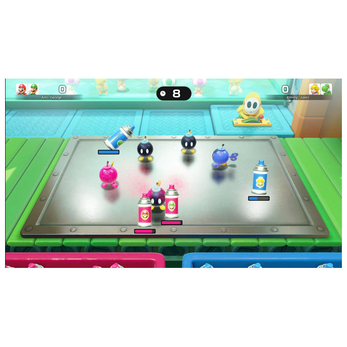Nintendo 0045496312916 Super Mario Party Jamboree Gioco per Nintendo Switch 2 con 7 tabelloni e oltre 110 minigiochi colore Multilingue
