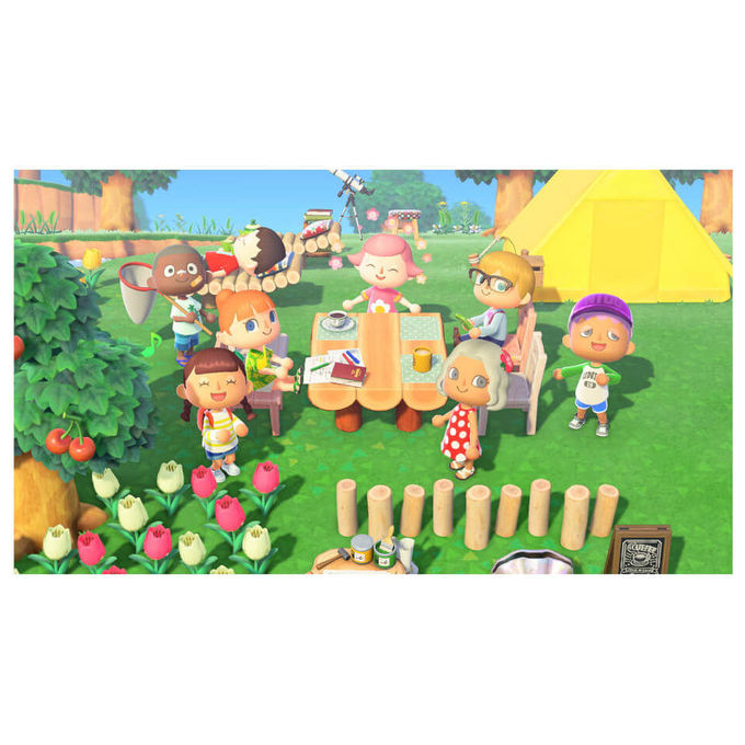 Nintendo ANIMAL-CROSSING-NEW-HORIZONS Simulazione per Nintendo Switch 2 Lingue Inglese Spagnolo Multigiocatore Supportato Edizione Standard colore Nero