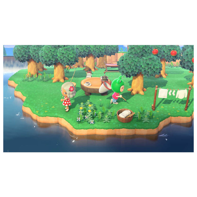 Nintendo ANIMAL-CROSSING-NEW-HORIZONS Simulazione per Nintendo Switch 2 Lingue Inglese Spagnolo Multigiocatore Supportato Edizione Standard colore Nero