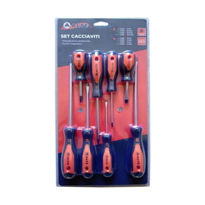 Alte Cacciaviti TPh 8 Pezzi