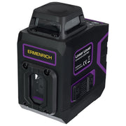 Ermenrich PRO LV20 Livella laser 6 linee con laser verde visibile fino a 30 m colore Verde