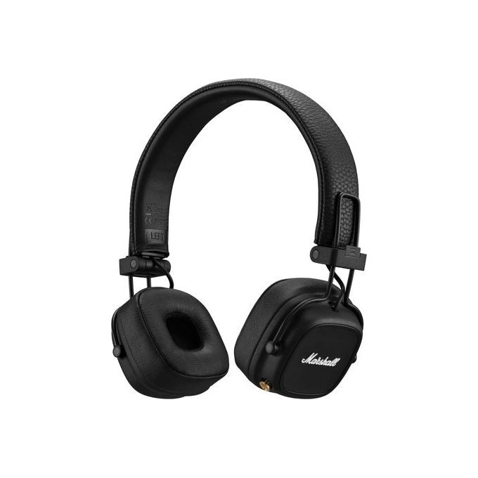 Marshall 1005773 Major IV Cuffie Bluetooth a Padiglione On Ear 80 ore Ricarica Wireless Microfono colore Nero