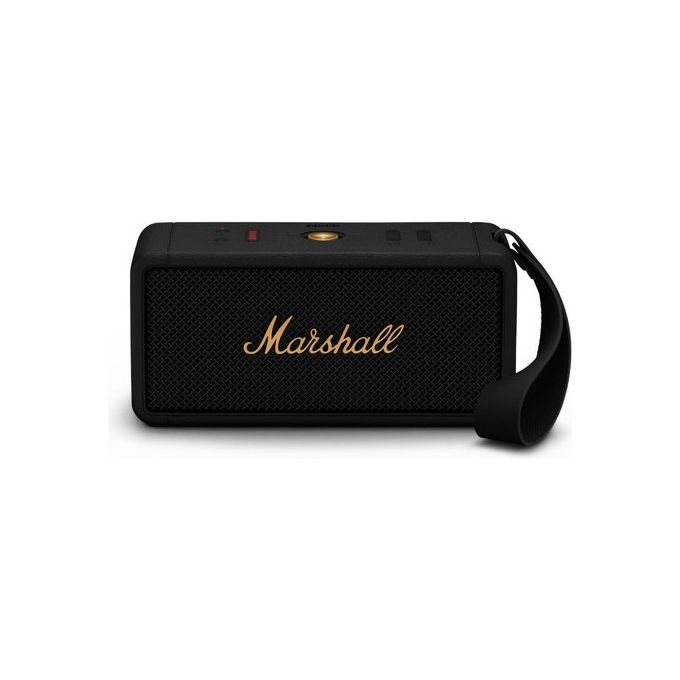 Marshall 1006034 Middleton Altoparlante Bluetooth Portatile 50W IP67 True Stereophonic 20h Autonomia colore Nero e Ottone