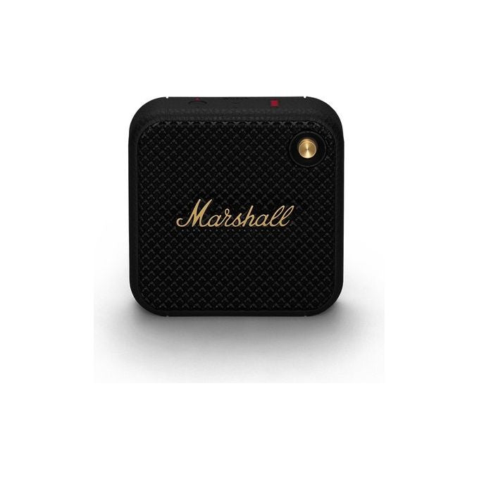 Marshall 1006059 Willen Altoparlante Bluetooth Portatile IP67 Impermeabile e Antipolvere 15+ Ore di Riproduzione Ricarica Rapida Modalita' Stack colore Nero e Ottone