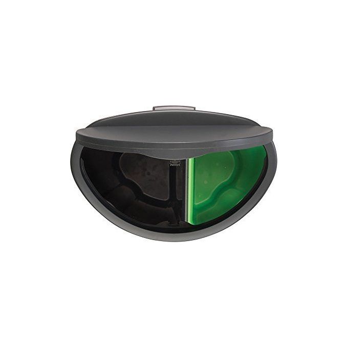 Brabantia 8710755100680 Touch Bin New Recycle Pattumiera 33 Litri Apertura Soft-touch Doppio Secchio Interno in Plastica colore Acciaio Opaco