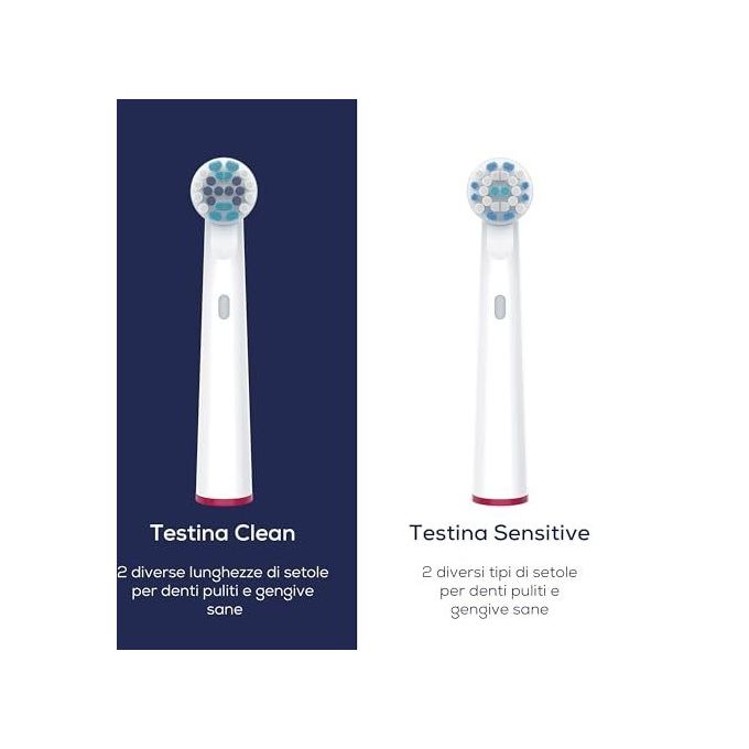 Beurer TB 50 Spazzolino elettrico oscillante 3D 3 modalita' timer 2 min autonomia 45 giorni sensore pressione colore Bianco