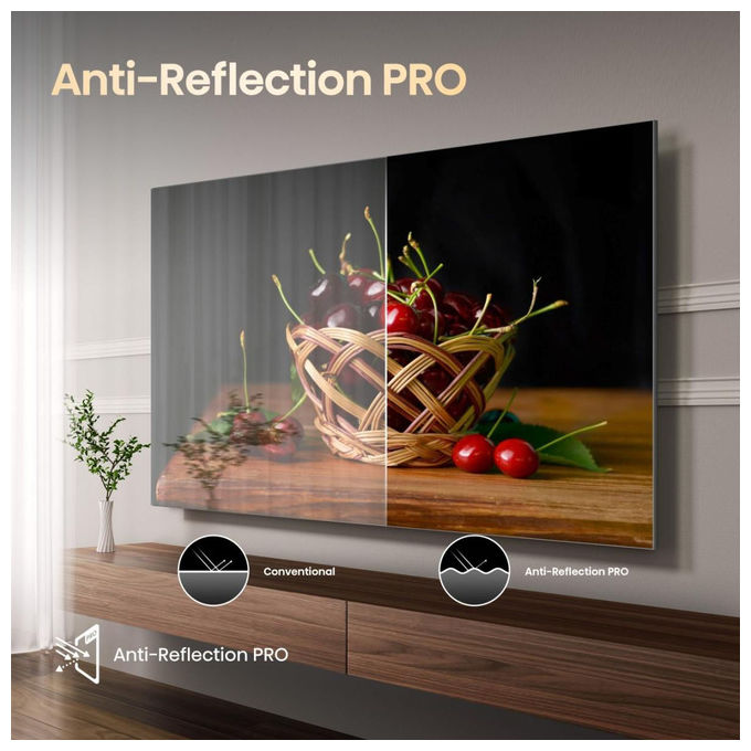 Hisense 100UXQ Smart TV Mini LED ULED 100'' 4K UHD 165 Hz Dolby Vision FreeSync Premium Pro VIDAA colore Nero
