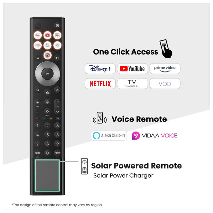 Hisense 100UXQ Smart TV Mini LED ULED 100'' 4K UHD 165 Hz Dolby Vision FreeSync Premium Pro VIDAA colore Nero