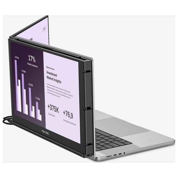 Mobile Pixels B51001274 Trio 3 Pro Monitor portatile 14'' QHD 2240 x 1400 USB-C colore Nero