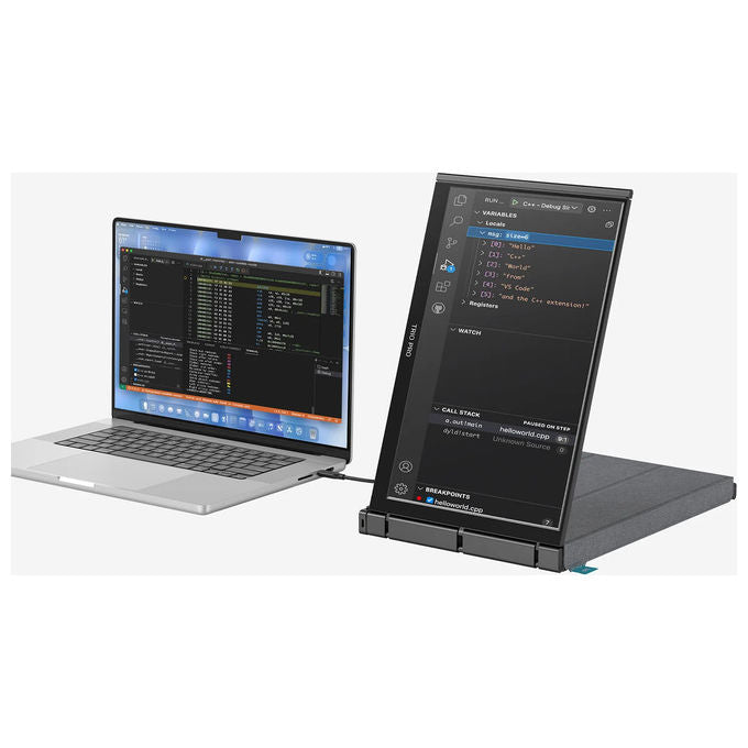 Mobile Pixels B51001274 Trio 3 Pro Monitor portatile 14'' QHD 2240 x 1400 USB-C colore Nero