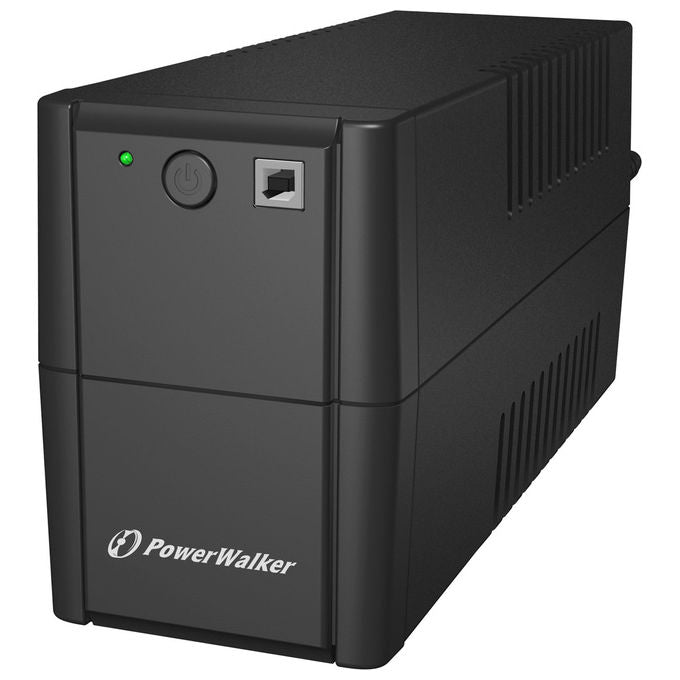 PowerWalker 10120049 VI 850 SE Gruppo di continuita' A linea interattiva 850 VA 480 W 2 prese Tipo F colore Nero