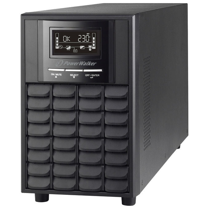 PowerWalker 10121105 VI 3000 CW IEC Gruppo di continuita' Line-Interactive 3 kVA 2100 W 8 prese AC onda sinusoidale pura colore Nero