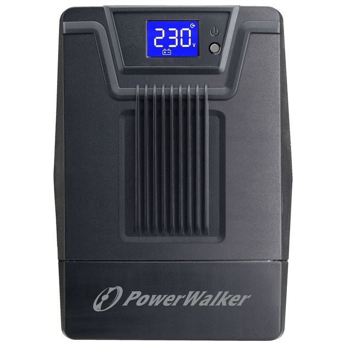 PowerWalker 10121141 VI 1000 SCL Gruppo di Continuita' A Linea Interattiva 1 kVA 600 W Tipo F LCD USB Seriale RJ11 RJ45 colore Nero