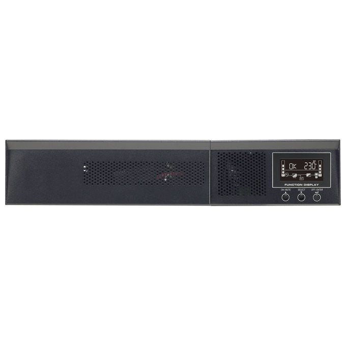 PowerWalker 10122114 VFI 2000 RMG PF1 gruppo di continuita' (UPS) Doppia conversione (online) 2 kVA 2000 W LCD Rackmount-Tower colore Nero