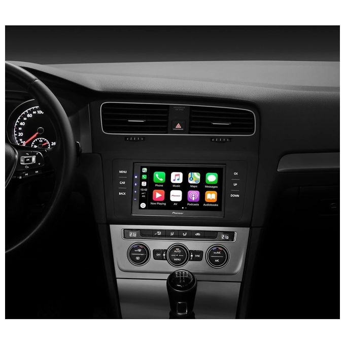 Pioneer SPH-EVO64DAB Autoradio 2 DIN con Touchscreen 6.8'' 200 W Bluetooth Wi-Fi DAB+ Apple CarPlay Android Auto colore Nero