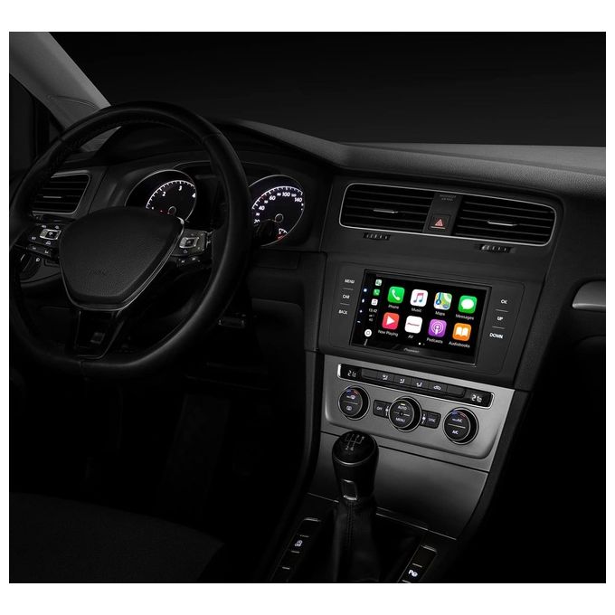 Pioneer SPH-EVO64DAB Autoradio 2 DIN con Touchscreen 6.8'' 200 W Bluetooth Wi-Fi DAB+ Apple CarPlay Android Auto colore Nero