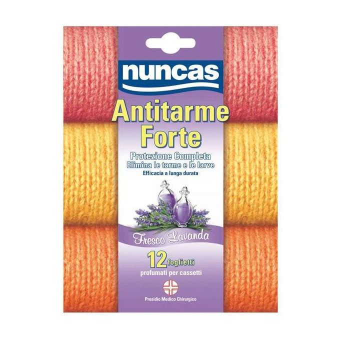 Nuncas Antitarme Profumato Delicato Fiorito Pz.12