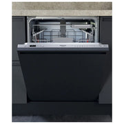 Hotpoint HIC 3C41 CW Lavastoviglie da Incasso a Scomparsa Totale 14 coperti Classe C 41 dB Motore Inverter 9 Programmi (82x60x55 cm) colore Argento