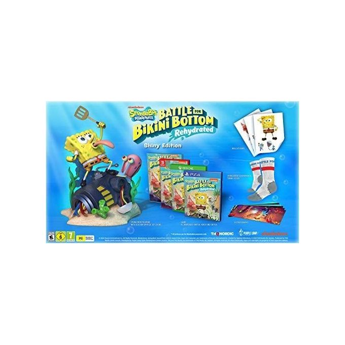 Spongebob Squarepants: Battle for Bikini Bottom - Rehydrated Shiny Collector's Edition PlayStation 4