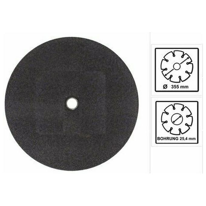 Compa Tech TRMA355 Linea Taglio Ferro Troncatrice per metalli 2000 W disco 355 mm morsa inclinabile a 45° colore Nero