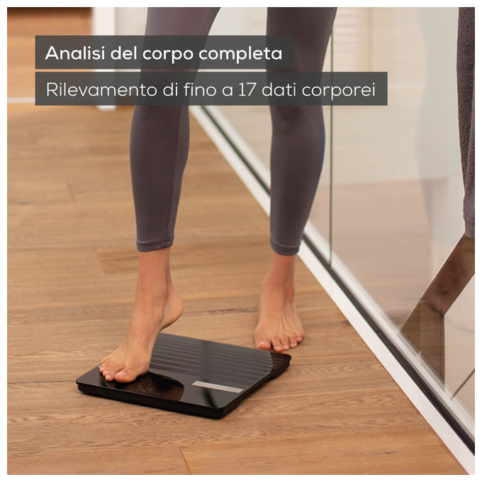 Beurer BF451BT Bilancia Pesapersone Diagnostica Bluetooth 17 Parametri BIA 8 Utenti 180 Kg colore Nero