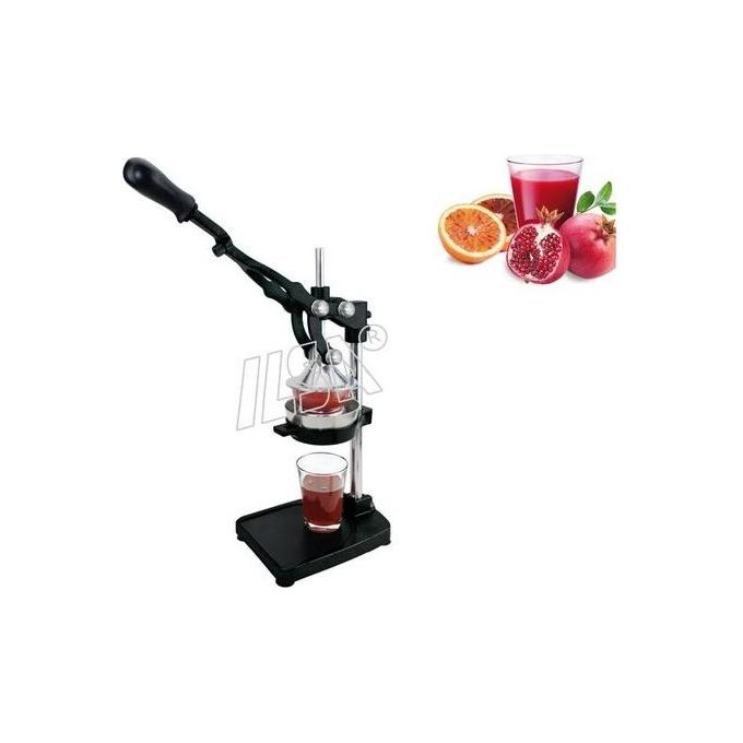 Ilsa 10530000GVV Spremi Melograno e Agrumi Professionale a Leva Ghisa Verniciata Acciaio Inox 18-10 Alluminio ABS 24x17x46 cm