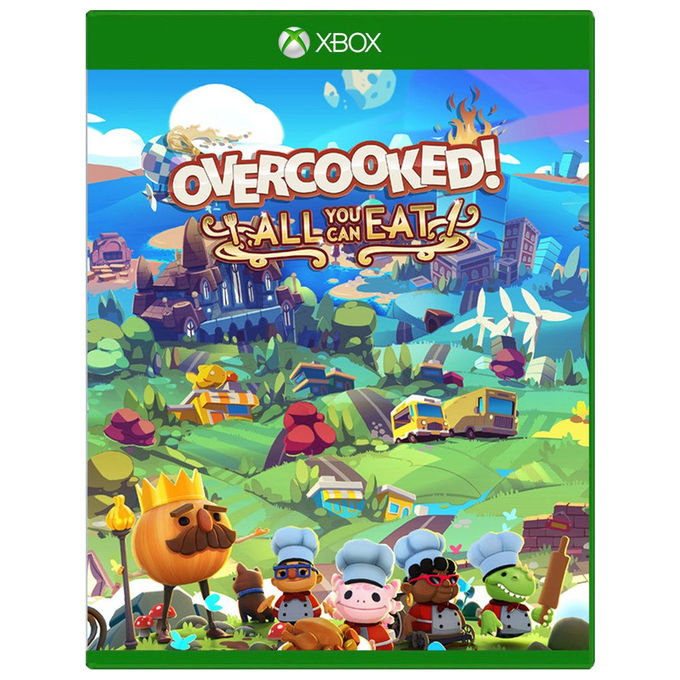 Sold Out 5056208809131 Overcooked All You Can Eat Party Game per Xbox Series X 4K 60 fps Multigiocatore Online Cross-Platform colore Nero