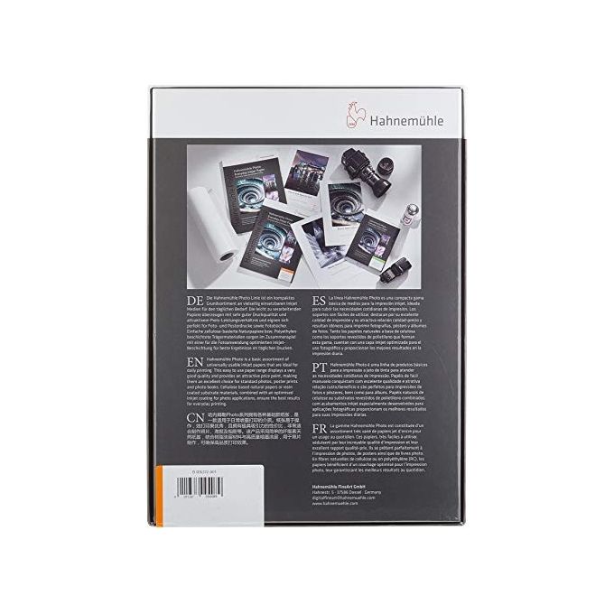 Hahnemuhle Carta Fotografica Matt Fibre A4 Bianco Caldo 200g-m² 25 Fogli