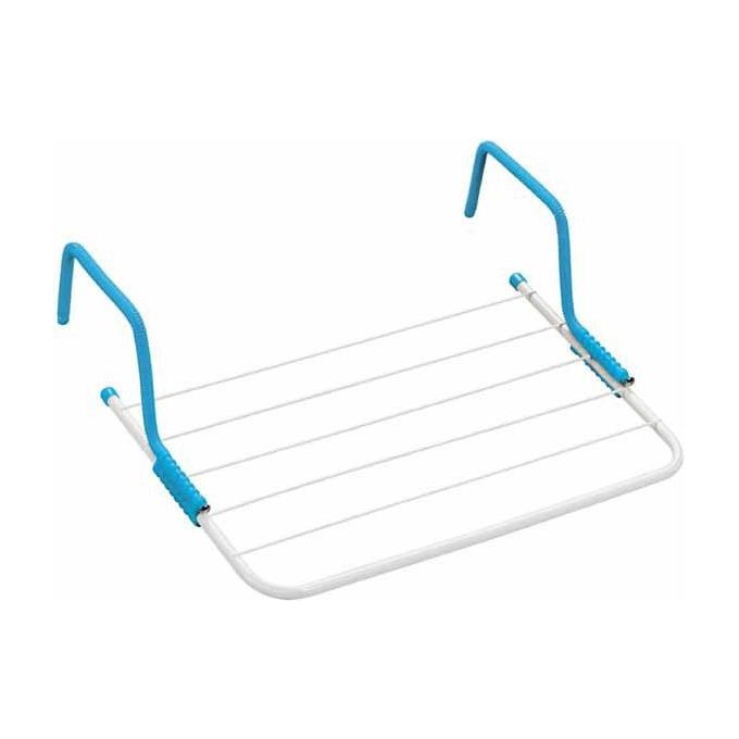 Gimi Stendibiancheria da termosifone Quick in acciaio 3 metri stendibili appendibile per utilizzo domestico con dimensioni L33xP52xH14 cm