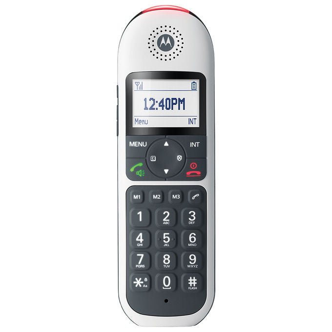 Motorola CD5001, Telefono DECT, Identificatore di chiamata, Grigio, Vivavoce