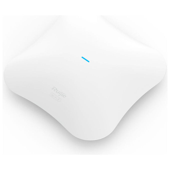 Ruijie RG-RAP73PRO Punto Accesso Wireless Wi-Fi 7 Tri-Band 13657 Mbit-s con PoE+ e SFP+ colore Bianco