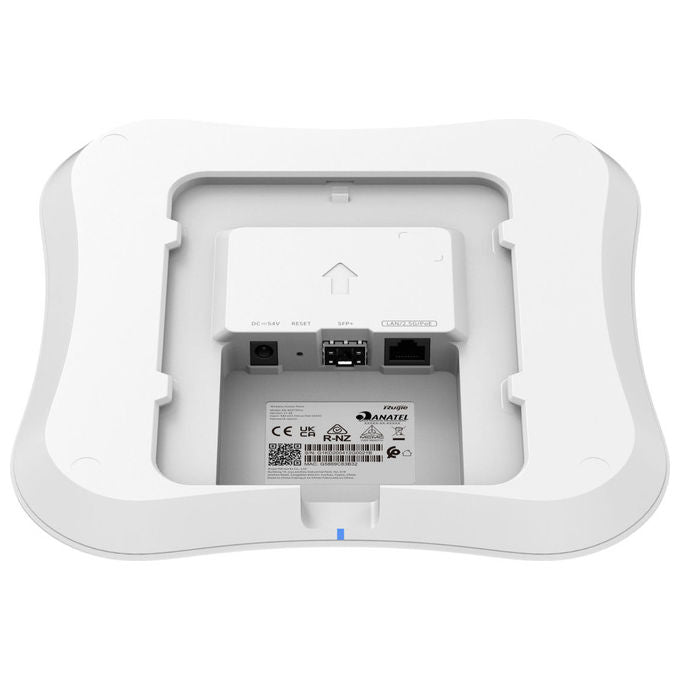 Ruijie RG-RAP73PRO Punto Accesso Wireless Wi-Fi 7 Tri-Band 13657 Mbit-s con PoE+ e SFP+ colore Bianco